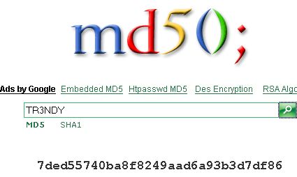 Decodifica MD5 Codifica Password Decodifica MD5 Codifica Password