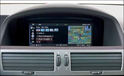 BMW iDrive con Internet EDGE BMW iDrive con Internet EDGE