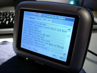 Opentom Tomtom GPS trasformato in Lettore Mp3 Maintech