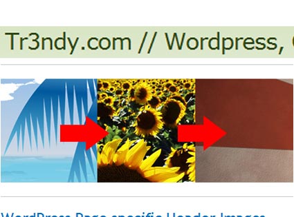 Specifiche pagine WordPress con relativo Header (immagine) variabile