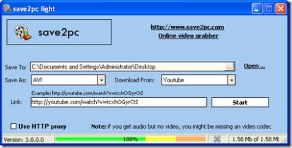 Come salvare Video di YouTube e Google Video direttamente su Desktop