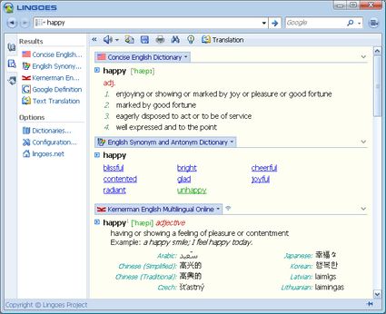 Lingoes il traduttore freeware alternativo che schianta Babylon!