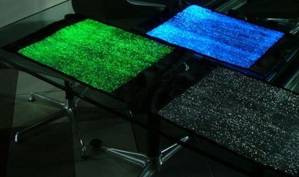 Light Fantastic Sottopiatti Fiber Optics Fantastici Sottopiatti Luminosi in Fibra Ottica