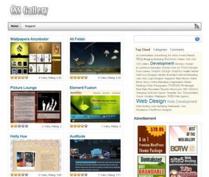 5 Temi WordPress per realizzare la vostra Galleria CSS/Film/Portfolio Style