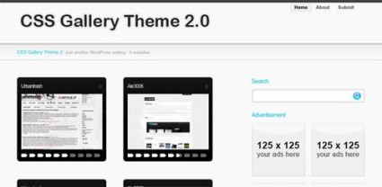 5 Temi WordPress per realizzare la vostra Galleria CSS/Film/Portfolio Style