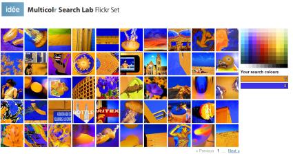 Ricerca per colori su Flickr