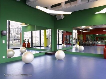 I nuovi uffici di Google a Zurigo in 47 incredibili fotografie - Palestra zona Fitness