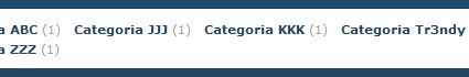 Lista Categorie in orizzontale per WordPress manipolando wp_list_categories
