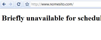 Errore dopo upgrade automatico in WordPress: Briefly unavailable for scheduled maintenance. Check back in a minute.