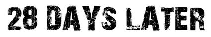 10 terrificanti Grunge Fonts - 28 Days Later