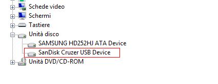 Formattare chiavetta USB in NTFS - Unità disco