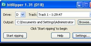 BitRipper da DVD a file AVI con un click