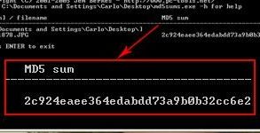 Come verificare il checksum MD5 di un file