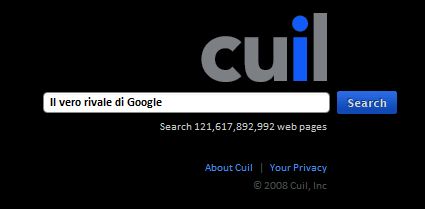 Cuil sarà lui il vero rivale di Google?