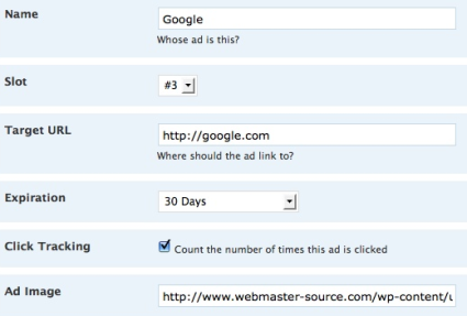 Plugin WordPress per la Gestione di Banner Pubblicitari 125x125 pixel