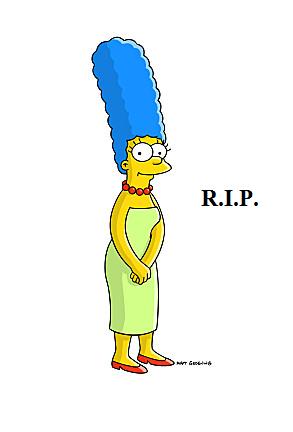 Grave lutto in TV: la morte di Marge Simpson