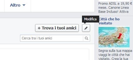 Come nascondere la lista dei propri amici su Facebook