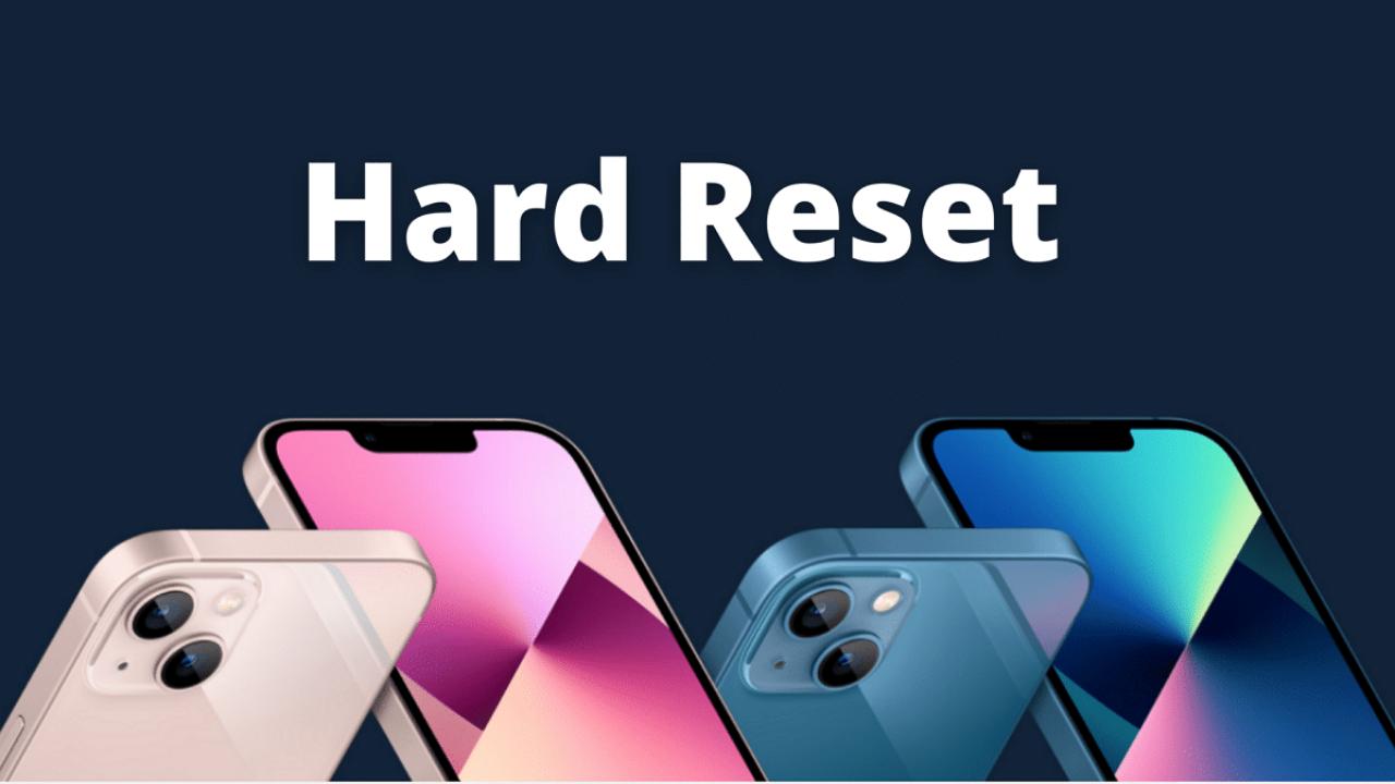 hard reset iphone